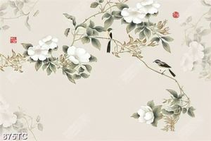 Tranh dán tường hoa đẹp