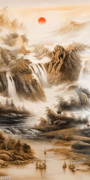 Tranh sơn dầu phong thủy chất lượng cao