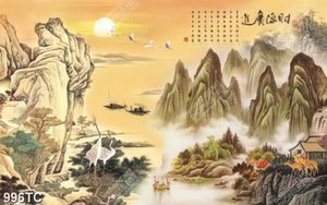 Tranh thư pháp thủy mặc chất lượng cao