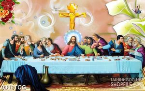 Tranh công giáo cuộc hội thoại của 12 thánh tông đồ