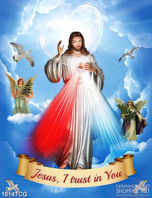 Tranh công giáo những nữ thần bên tình yêu của chúa Jesus