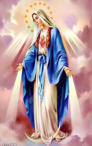 Tranh Mẹ Maria ban sự bình an