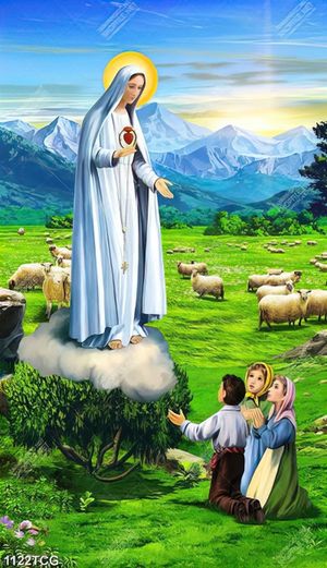Tranh Mẹ Fatima