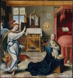 Tranh công giáo, thiên chúa