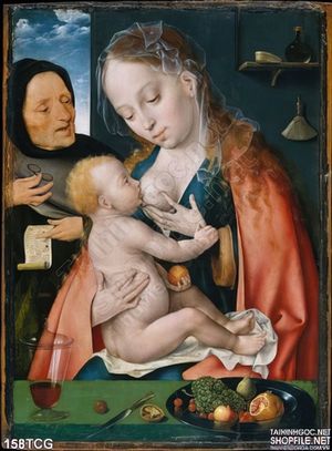 Tranh công giáo, Mẹ Maria và Chúa