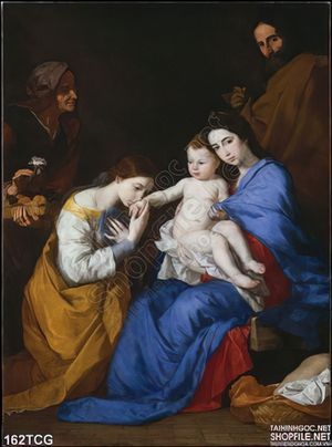 Tranh công giáo, Mẹ Maria và Chúa