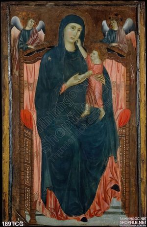 Tranh công giáo, Mẹ Maria và Chúa