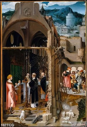 Tranh công giáo, thiên chúa