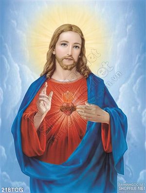 Tranh công giáo, trái tim Chúa Giê-su