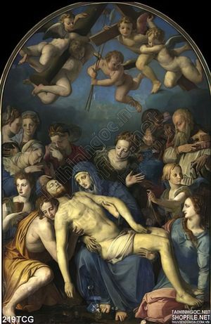 Tranh công giáo, Chúa chịu chết