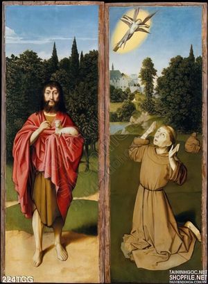 Tranh công giáo, các thánh