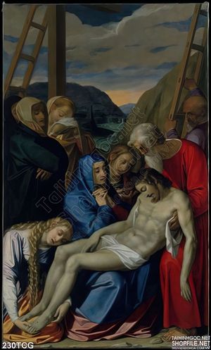 Tranh công giáo, Chúa chịu chết