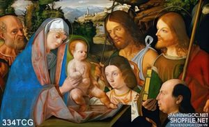 Tranh công giáo, thiên chúa