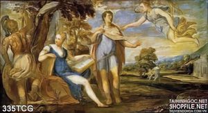 Tranh công giáo, thiên chúa