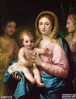 Tranh công giáo, Đức Maria và Chúa