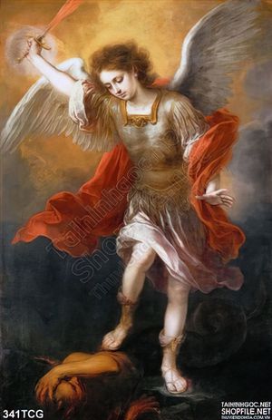 Tranh công giáo, thiên thần