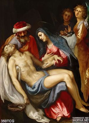 Tranh công giáo, Chúa chịu chết