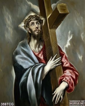 Tranh công giáo, sứ thần truyền tin cho Đức Mẹ