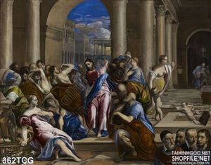 Tranh công giáo, thiên chúa