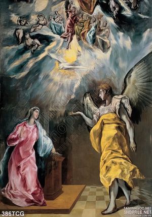 Tranh công giáo, thiên chúa