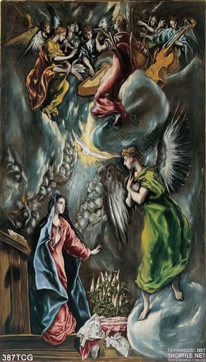 Tranh công giáo, thiên chúa