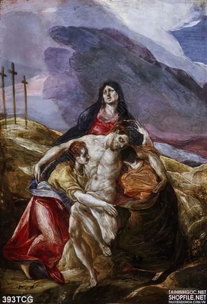 Tranh công giáo, Chúa chịu chết