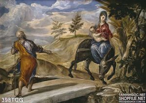 Tranh công giáo, thiên chúa