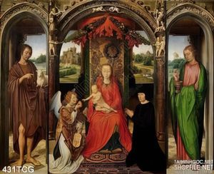 Tranh công giáo, thiên chúa