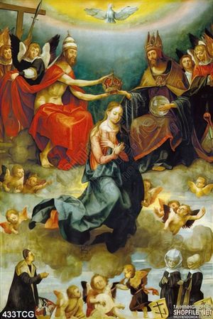 Tranh công giáo, thiên chúa