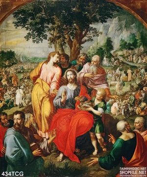 Tranh công giáo, Cháu rao giảng Tin mừng