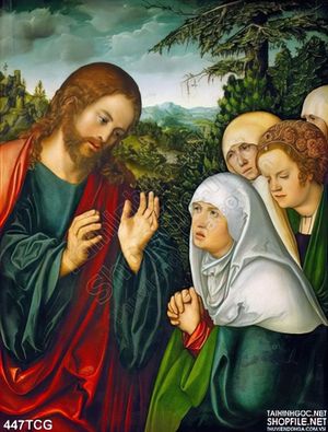 Tranh công giáo, Chúa rao giảng Tin Mừng