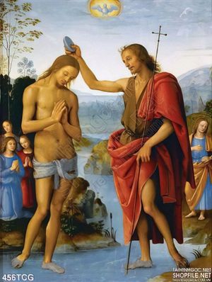 Tranh công giáo, Chúa Giê su chịu phép rửa