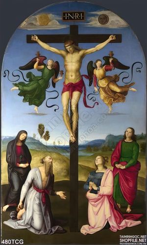 Tranh công giáo, Chúa trên thập giá