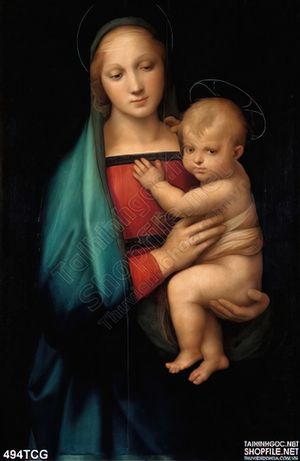 Tranh công giáo,Mẹ Maria và Chúa Giê su