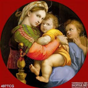 Tranh công giáo, Mẹ Maria và Chúa