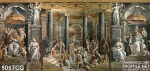 Tranh công giáo, thiên chúa