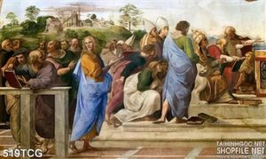 Tranh công giáo, thiên chúa