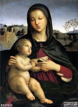Tranh công giáo, Mẹ Maria và Chúa Giê su