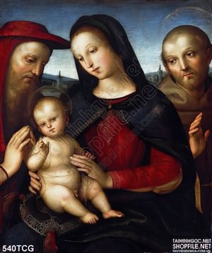 Tranh công giáo, Mẹ Maria và Chúa Giê su