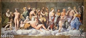 Tranh công giáo, thiên chúa trang trí tường