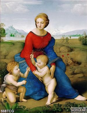 Tranh công giáo, Mẹ Maria và Chúa