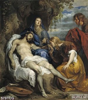Tranh công giáo, cuộc thương khó của Chúa