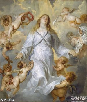 Tranh công giáo, Mẹ lên trời