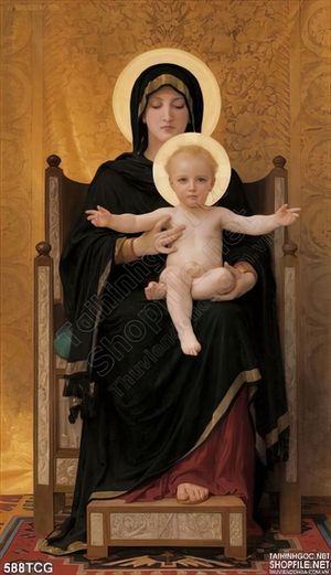 Tranh công giáo,Mẹ Maria và Chúa Giê su