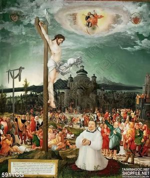 Tranh công giáo,Chúa trên thập giá