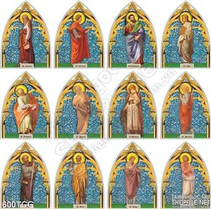 Tranh công giáo 12 thánh tông đồ