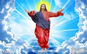 Tranh Chúa jesus dang tay ban bình an