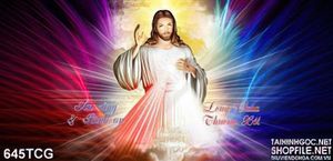 Tranh công giáo chúa Giesu Kito ban bình an