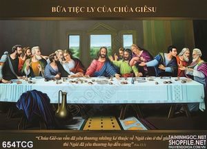 Tranh decor wall bữa tiệc ly đẹp