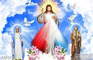 Tranh Chúa Giuse in uv và Maria Giuse